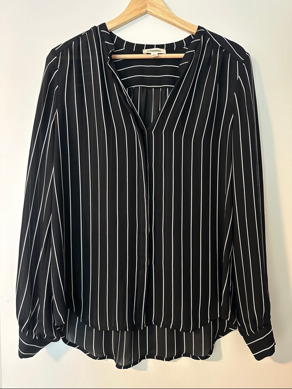 L'AGENCE Silk Blouse